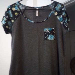 Women's floral shirt